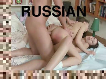 Hardcore Sex With Two Amazing Russian Babes 14 Min