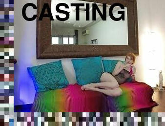 Young model on casting