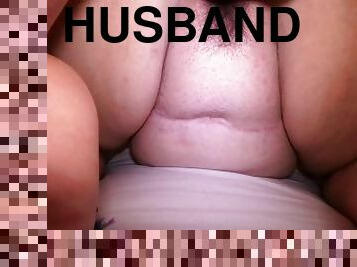 Husband watches stranger unload big creampie in wife close up dripping cum slut