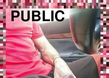 masturbación, al-aire-libre, público, amateur, polla-enorme, gay, latino, paja, coche, jóvenes18