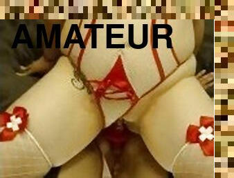 cul, gros-nichons, amateur, anal, jouet, française, gode, solo, tatouage