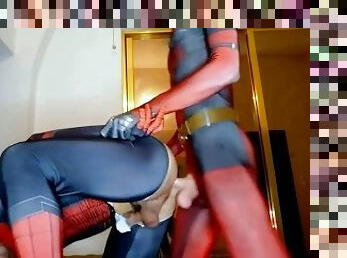 Spidey-pool Bareback