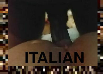 i fuck my italian BBW befor going to Bed BBC