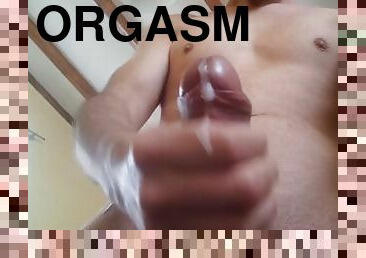 Teen boy jerks till he cums