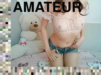 scolarita, amatori, adolescenta, colegiu, excitat, dormitor, simpatica, micuta, solo, fuimand