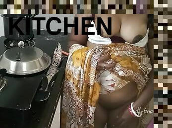 Hardcore Doggy Style Fucking In Kitchen With Hindi Dirty Talking.bhabi Ko Devar Ne Mein Choda - Devar Bhabhi