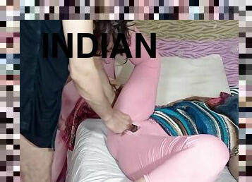 Indian Hot Teen Pussy Fucked Through Pajama Hole By Long Black Hair Nri Guy After Handjob During Webcam Show