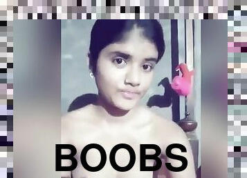 Cute Desi Girl Shows Her Boobs