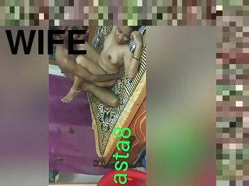 Today Exclusive- Telugu Wife Blowjob And Fucked