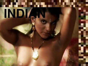 Indian Woman Likes Her Naked Dancing Gracefully