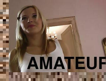 amatori, auditie-casting, blonda