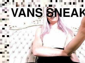 Vans sneakers sole licking