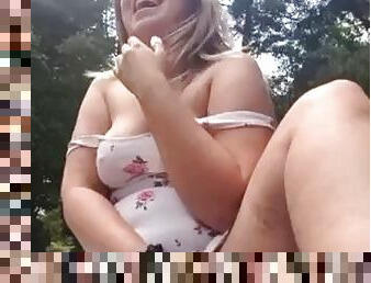 Outside masturbate 03