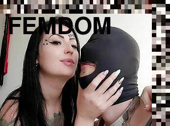 Passionate Kisses From Dominatrix Nika. Sexy Booty Worship Booty Kissing Booty Licking Slave Slapping. Seduction