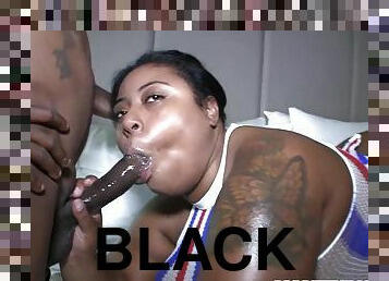 Tattooed BBW Black Slut Sex