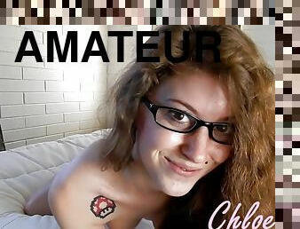 Nerdy and Flirty JOI - hot yammy teen girl solo