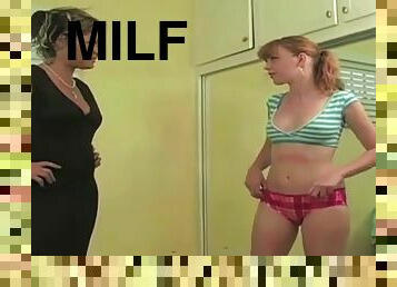 milf, teenager, mor