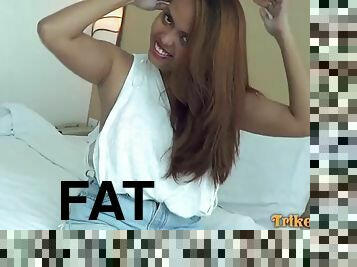 TrikePatrol - Fat pinay devours foreigners fat cock