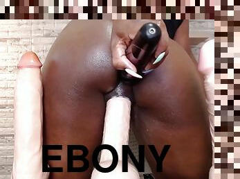 Ebony Webcam eittoH  anniT