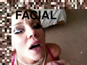 Queens of Cum Epic Facials 2