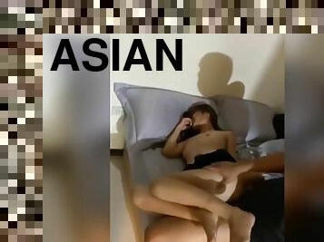 asiatisk, store-pupper, hårete, orgasme, amatør, babes, blowjob, stor-pikk, tenåring, gangbang