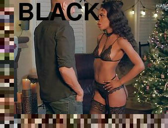 Slender black vixen jaw-dropping porn movie
