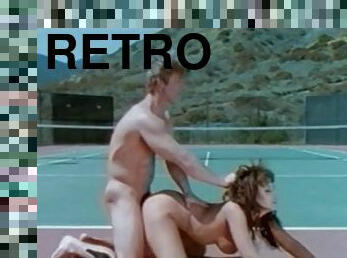 Retro porn movie with busty sluts