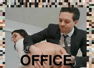 Kinky Office MILF Ivy Lebelle After-Hours Anal Video