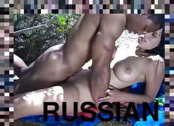 Russian Beauty Kira Queen Gets Fucked by BBC