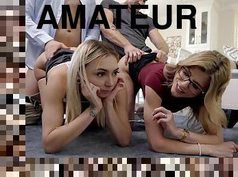 Chloe Temple And Cory Chase foursome porn video