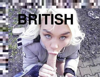 British Tourist Sucking Czech Cock 1 - Public Agent