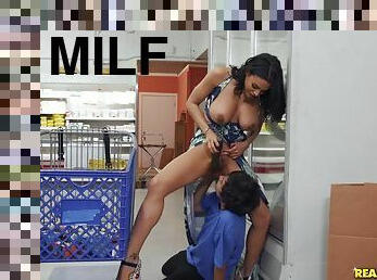 Grocery Store Milf Luna Star Public Sex