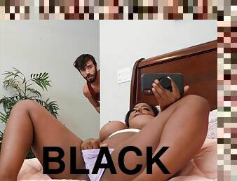 Shameless black cougar Gogo Fukme amazing porn movie