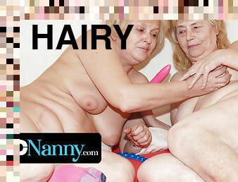 OMAHOTEL Hairy Grandma Showing Her Lust