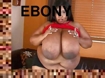 Dildo Couch Fucked - Fat ass ebony BBW Cotton candi