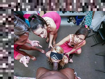 BIG BLACK PENIS sorority initiation game