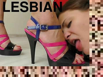 לסבית-lesbian, כפות-הרגליים, פטיש