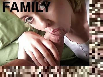 tenåring, pov, familie, blond, søt-sweet