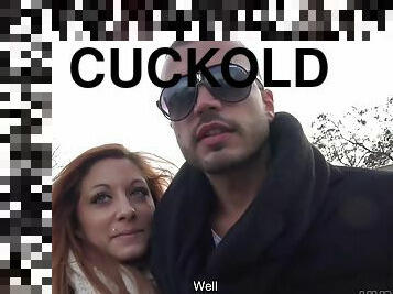 HUNT4K. Cuckold can’t stop his girlfriend selling her..