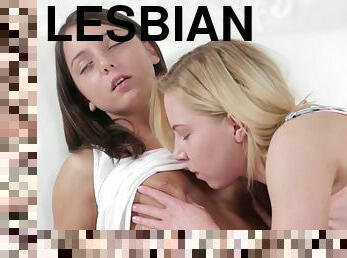 young cutie lesbians in action