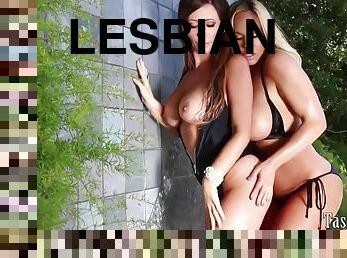 orgasmi, typykät, lesbo-lesbian, milf, saksalainen, punapää, tyttöystävä, blondi, oraali, loisto