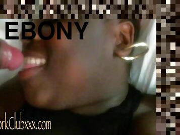 Ebony chubby whore - homemade porn video