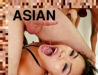 Dirty Asian Bitch Cindy Starfall Gangbang porn