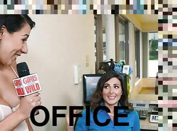Crazy Sex Video - Helena Squirts At The Office!