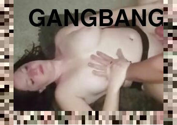 Dirty Slut wants a Gangbang
