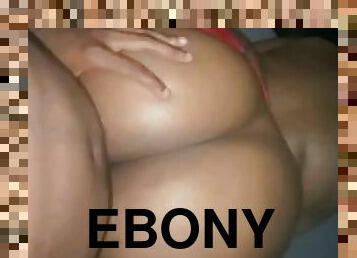 Big booty ebony slut fucked in trucker rig