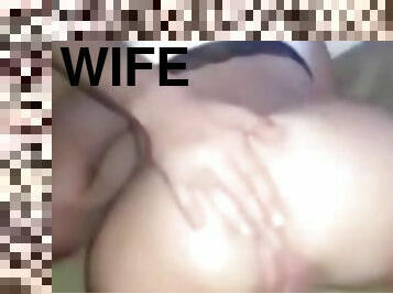 Blonde slut wife