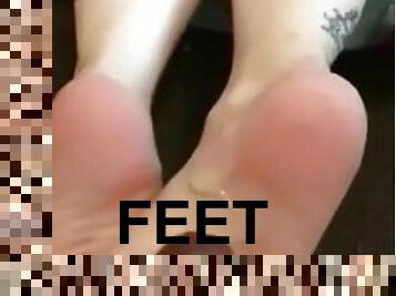 Cum on soles compilation