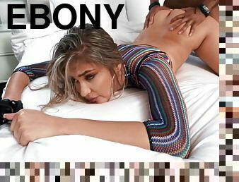 Nasty vixen Gizelle Blanco gets ebony pecker in many positions