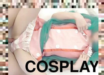 Pink miku cosplay
